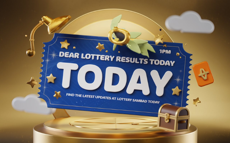 Dear Lottery Results Today 1PM