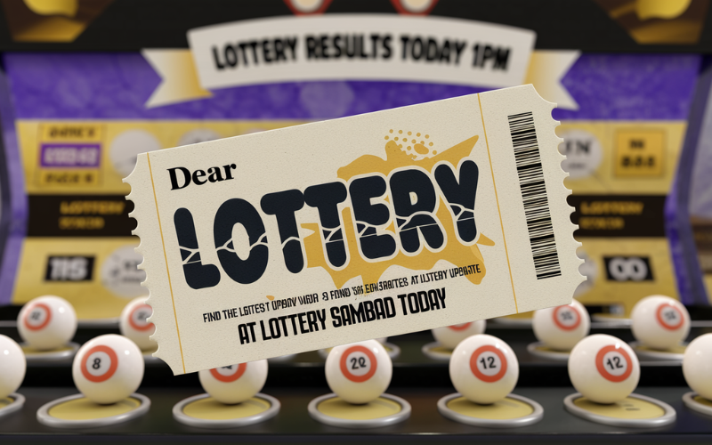 Dear Lottery Results Today 1PM