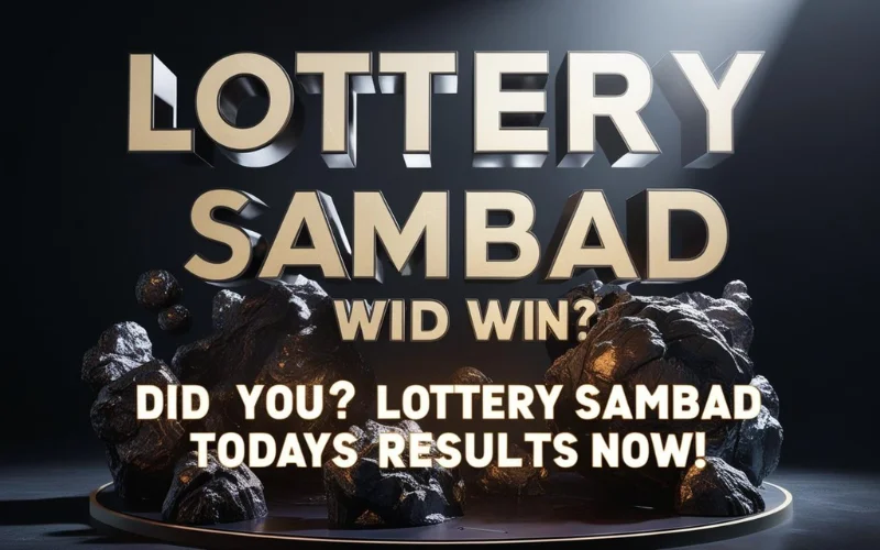 Lottery Sambad Morning