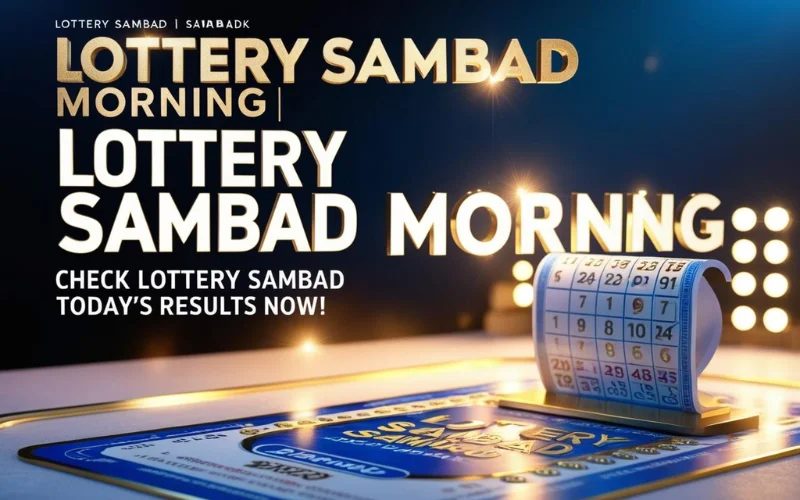 Lottery Sambad Morning